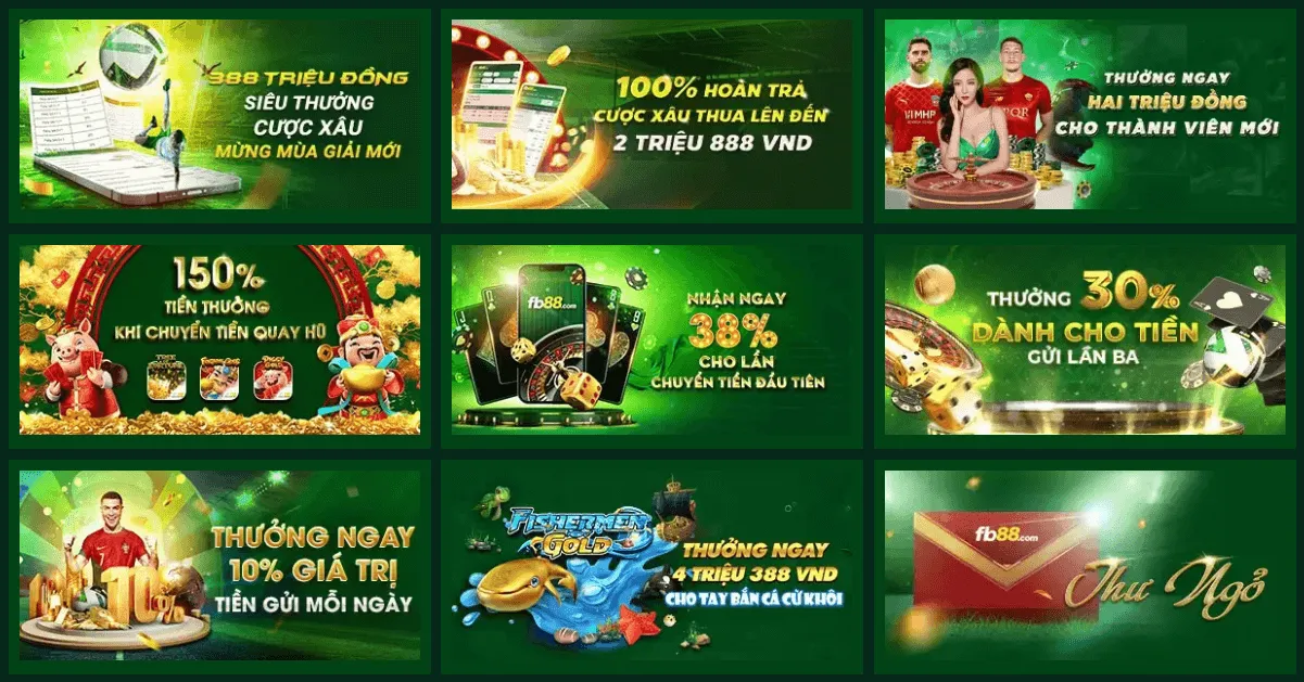 Đăng ký tài khoản FB88 để hưởng các khuyến mãi hấp dẫn